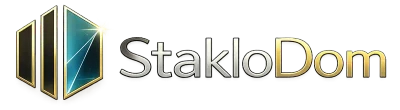 StakloDom logo, tuš kabine po mjeri u BiH